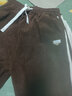 鲁宾克灯芯绒裤子男秋冬季美式复古加绒男裤宽松直筒运动休闲裤阔腿长裤 2348咖啡色(常规) 3XL (建议体重150-165斤) 实拍图