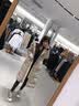 慕奈纤高端品牌女装羽绒服女中长款新品过膝加厚白鸭绒大毛领外套女 香槟色(真狐狸大毛领) M(106-120斤左右) 实拍图