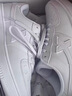 特步板鞋男女秋冬休闲鞋百搭低帮运动鞋潮流滑板鞋舒适小白鞋 白色-男子 【新旧版随机发货】 45 实拍图