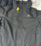 拓路者朱雀冲锋衣三合一女春装户外登山服团购外套防风防水保暖夹克宽松 黑色-单冲无内胆 2XL 实拍图