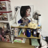 百目源（BAIMUYUANN）桌面置物架办公室多层收纳架床头飘窗桌上架小型书桌整理架子 双层经典黑-黑架30cm【一体架】 实拍图