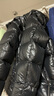 高梵黑金鹅绒服先锋4.0八格新款男女同款冬装长款加厚羽绒服 黑色M 实拍图