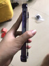 韵宁四角气囊加厚防摔适用苹果17手机壳苍岭绿电镀iPhone手机保护壳新款透明高级感全包镜头保护轻奢 暗紫色-四角防摔太空壳 iPhone14Pro 实拍图