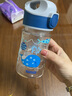 SIGG瑞士sigg希格儿童水杯tritan吸管杯夏季宝宝水杯喝水防呛防摔家用 蓝色鲸鱼【Tritan】350ml 实拍图