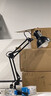 美的（Midea） 台灯led灯学生学习寝室卧室床头灯阅读小夜灯金属长臂工作插电灯 美式台灯（不含灯泡） 实拍图