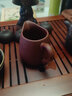万壶园 紫砂公道杯茶海功夫茶具可搭配过滤茶漏大容量带把手茶道茶具配件宜兴原矿紫砂非陶瓷分茶器公杯 山水公道杯 270毫升 实拍图