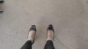 红蜻蜓女士粗跟小香风皮鞋职业通勤妈妈鞋高跟鞋单鞋 WFB31540黑色35 实拍图