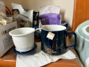 天喜（TIANXI）陶瓷茶杯办公室男士高档水杯带盖茶水分离泡茶办公杯400ml 晒单实拍图