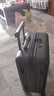 新秀丽(Samsonite) 四轮拉杆箱 55/20 炭黑色 拉链 实拍图