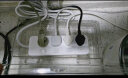 飞利浦（PHILIPS）新国标安全插座 4位分控独立开关3米 大孔位间距 插排/插线板/排插/接线板/拖线板3140WB 实拍图