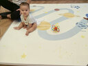英氏（YEEHOO）婴儿爬行垫双面加厚家用地垫儿童客厅游戏毯整张防水xpe爬爬垫 实拍图