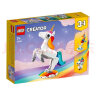 乐高（LEGO）积木拼装 31140 神奇独角兽 7岁+男孩女孩儿童玩具生日礼物 实拍图