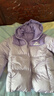 雪中飞【双面穿】儿童羽绒服冬季轻薄男女童面包服羽绒服蝶恋紫160cm 实拍图