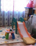可优比室内恐龙滑梯小型家用多功能儿童玩具男女孩生日儿童礼物 实拍图