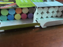 韩国进口MUNGYO盟友无尘安全粉笔白色彩色10色粉笔公考黑板教师老师学生课堂儿童粉笔 一盒白色一盒彩色粉笔 实拍图