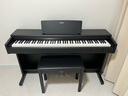 雅马哈（YAMAHA）电钢琴YDP105重锤键盘88键进口成人儿童初学者家用智能电子钢琴 YDP-105B黑色+原装琴凳+官方标配 实拍图