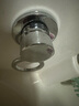 牧誉（MUYU）洗手盆水龙头开关配件分体冷热混水阀浴室柜转换分水器四件套阀门 三通开关 【圆款】 实拍图