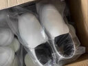 翰洋洁净（HANYANGCLEAN）防静电安全鞋加厚软底钢包头白色劳保鞋防砸鞋无尘车间工作鞋 白色42 实拍图
