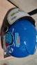 野马（YEMA）儿童头盔3C认证电动摩托车3-7-12岁男女孩国标夏季电瓶车安全帽 蓝色小怪兽【茶色镜】 均码（3岁-12岁） 实拍图
