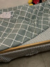南极人三件套 纯棉简约单人学生宿舍床上用品3被套床单枕套 雅格1.2米床 实拍图