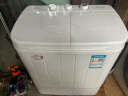 海飞（haifei）5.0公斤家用小型宿舍用尔迷你小巧双桶洗衣机半自动双缸洗衣机洗脱水一体家用洗衣机 白色 实拍图
