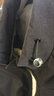 东方狮啸棉服男秋冬季男士外套休闲工装保暖棉袄男装棉衣冲锋男衣羽棉绒服 119黑色 XL（建议130-140斤） 实拍图