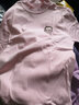 恒源祥儿童秋衣秋裤男童女童纯棉中领圆领青少年秋冬季全棉保暖内衣套装 女童中领葡萄紫 160 身高150-160体重75-85斤 实拍图