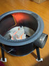 博炬 新式柴火灶家用农村烧木柴室内无烟地锅灶户外铁炉子取暖炉柴火 升级带灰盒款：43cm+1.5厚+3炉圈+大礼包 实拍图