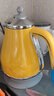 德龙（Delonghi）电热水壶 复古家用304不锈钢烧水电水壶 自动断电1.7L大容量 KBO2001.CY 波西塔诺黄 实拍图