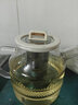 酷迪熊养生壶花茶壶1.2L全玻璃煮茶壶高硼硅加厚玻璃电炖杯家用办公室泡茶壶烧水壶 【茶滤款】1.2升高硼玻璃花茶壶+滤网 1.2L 实拍图