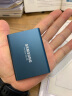 三星（SAMSUNG） 500GB Type-c USB 3.1 移动固态硬盘（PSSD） T5 蓝色 传输速度540MB/s 安全便携 实拍图