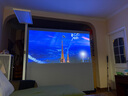 鲸米（JINGMI）投影幕布92英寸16:9地拉幕布全面屏手动地升幕布G2灰玻纤家用办公户外便携移动投影仪屏幕 实拍图