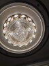 伦西亚（LUNXIYA） 水晶led吸顶灯客厅灯后现代简约圆形餐厅灯卧室广东中山灯具灯饰 （圆）直径120CM+遥控+三色LED 晒单实拍图