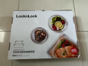 乐扣乐扣（LOCK&LOCK）格拉斯耐热玻璃保鲜盒八件套装冰箱收纳微波炉饭盒LLG447S014 实拍图