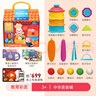 美乐童年儿童彩泥橡皮泥美食模具无毒幼儿园玩具3-6岁男孩女孩生日礼物 实拍图