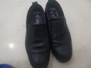 厨王厨师鞋厨房工作鞋劳保鞋耐磨防水防滑防油一脚蹬休闲皮鞋 厨王2号/真皮标准款（舒适透气） 44 实拍图