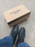 波图蕾斯男士镂空洞洞系带商务休闲皮鞋透气凉鞋男 P9839 黑色(凉鞋) 41 实拍图