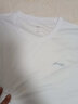 李宁（LI-NING）短袖t恤男夏季冰丝速干运动服饰跑步健身圆领上衣透气运动训练服 标准白-速干AT DRY 3XL 190 实拍图