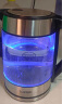 苏泊尔（SUPOR）电热水壶 烧水壶高硼硅玻璃电水壶自动断电热水壶304不锈钢无缝内胆开水壶 SWF17E26A 实拍图