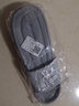 安尚芬 凉拖鞋男室内外简约时尚舒适软底情侣防滑浴室大码拖鞋女 灰色【居家款】 44-45 适合43-44 实拍图