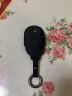 BIMLL B Alcantara 汽车钥匙扣挂件奔驰钥匙包宝马奥迪保护套简约个性 Alcantara钥匙扣：9002黑 实拍图