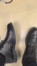 意尔康男鞋 皮鞋男2024夏季新款真皮打孔透气商务正装鞋英伦德比鞋子男 黑色 40 晒单实拍图