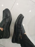 斯凯奇（Skechers）男鞋夏季休闲皮鞋柔软舒适正装皮鞋简约百搭商务鞋8790007 全黑色/BBK 41.5 实拍图