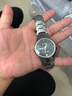 诺申迪TAISIGE 新款时尚钨钢男手表日历防水情侣防水全自动石英礼物名表 9084G本色男 实拍图