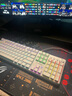 微星（MSI）GK50Z V2 机械键盘鼠标套装 有线电竞游戏办公电脑键盘 RGB灯效 客制化全键热插拔吃鸡LOL键盘 GK50Z V2 白色 红轴 实拍图