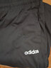 阿迪达斯（adidas）男裤子25夏新款运动裤跑步训练健身卫裤棉质透气宽松休闲舒适长裤 经典黑/针织柔软【主推款】 2XL 【185-190cm/190-200斤】 实拍图