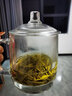 乐美雅加厚钢化玻璃杯家用耐热喝水泡茶杯子带把牛奶杯带盖早餐杯 实拍图