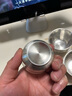 斑锡·龙纯锡酒杯三才杯一两白酒黄酒杯家用日式手工锡器酒具 实拍图