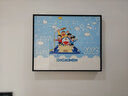 柳莺花燕免打孔电表箱装饰画现代简约客厅餐厅挂画电闸箱配电箱遮挡壁画 我和你 55X45遮挡45X35表箱 上掀款 实拍图