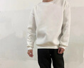 GENIOLAMODE森马集团加绒卫衣男纯色休闲圆领保暖上衣日常百搭衣服男装 实拍图